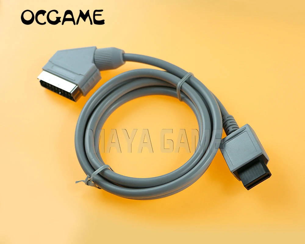 OCGAME для Wii WIIU WII U консоли RGB SCART кабель видео HD AV HDTV свинцовый шнур видеоигр длина 1 8