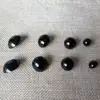 40pcs Black Decorative Buttons with shank Animal eyes nose Buttons Crafts Sewing Scrapbooking DIY Apparel Sewing accessories 2