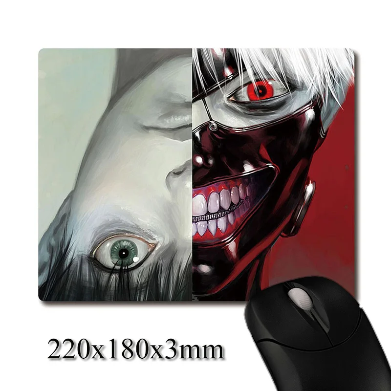 Коврик для мыши Tokyo Ghoul CG с тяжелым плетением Противоскользящий резиновый коврик
