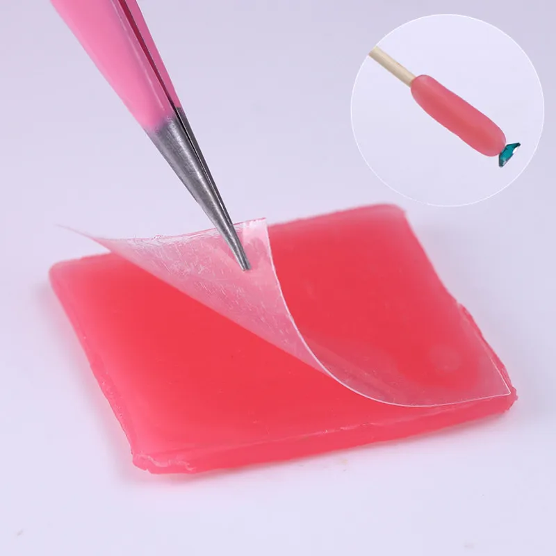 

1Pc Nail Art Rhinestone Picker Gel Cube Gel Gem Picker