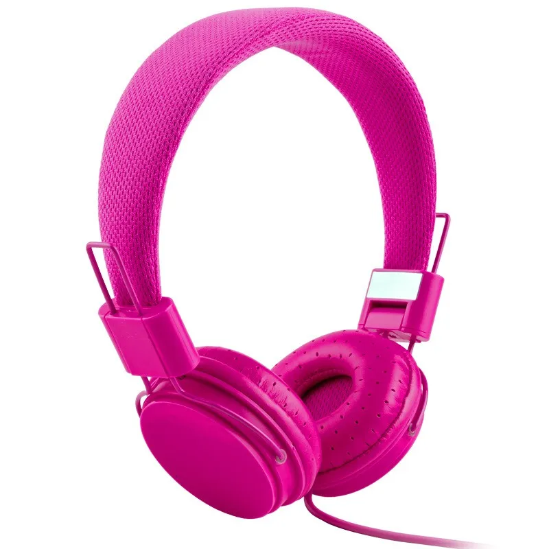 ETVR Cute Headphone For Girls Cartoon Earphones Kids Headbands Candy Color Foldable Headset Earphones For Xiaomi Birthday Gifts