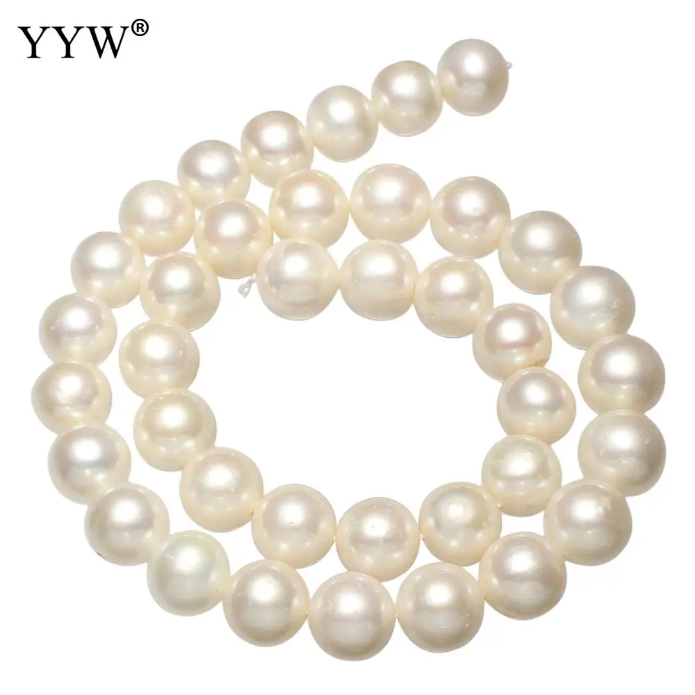 

YYW Cultured Potato Freshwater Pearl Beads Strand jewelry gift DIY bracelet necklace