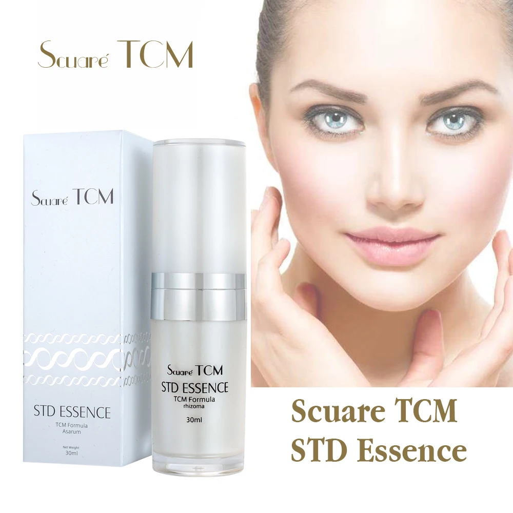 

Scuare STD Essence, TCM Formula Rhizoma, whiten and moisturize, shrink pore and conceal impurities, brighten skin,