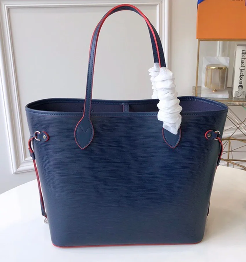 

EPI genuine leather bag luxury handbags women bags designer brand famous shopping bag tote 32cm EMS Free shipping