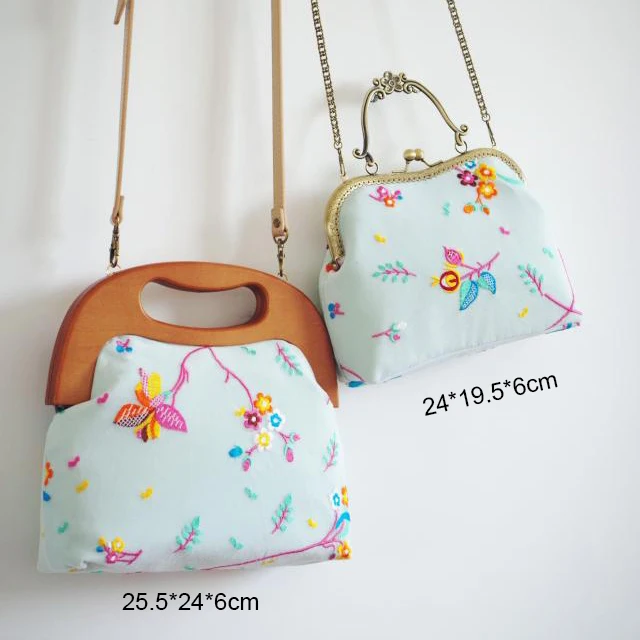 LilyHood اليدوية 2017 المطرزة الفوال حقيبة كتف الصيف ريفي الزفاف الفيكتوري ريترو رث شيك ذات مقبض علوي مستوحى من حقيبة