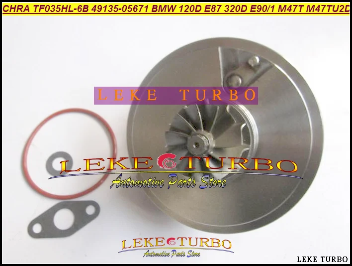 Turbo cartridge chra Core TF035HL 49135-05671 49135-05670 49135-05620 For BMW 120D E87 320D E90 E91 03-06 M47TU M47TU2D20 2.0L (5)
