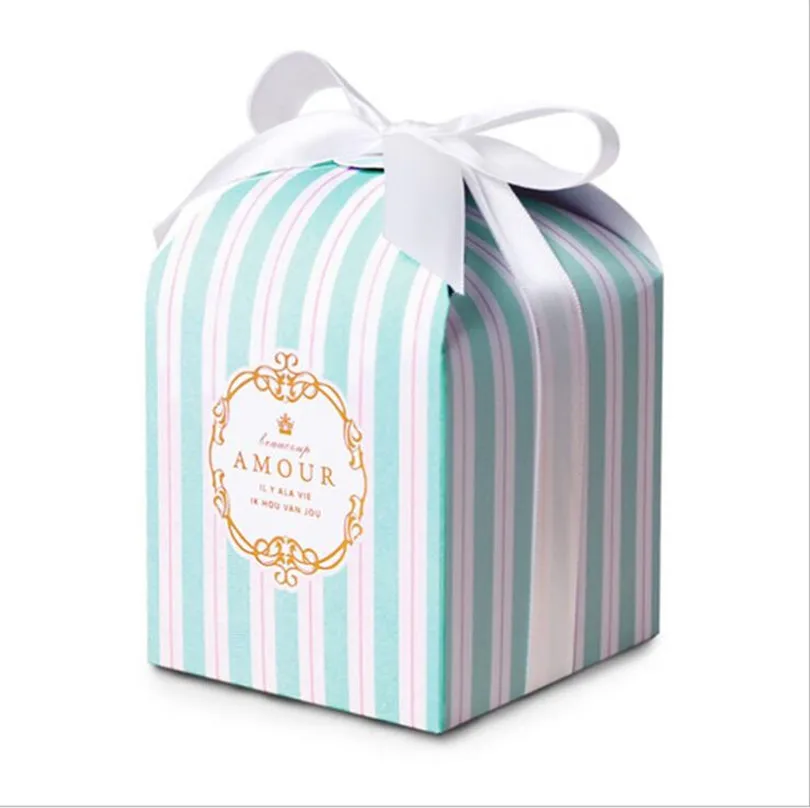 Buy 100PCS Paper High Quality Stripped Folding Gift