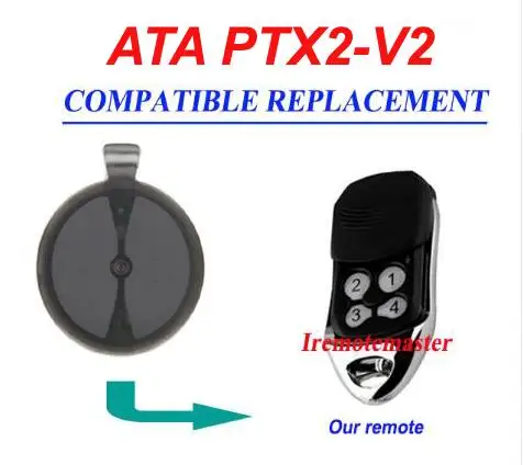 

FOR ATA PTX-2 V2 Triocode PTX2V2 garage door remote free shipping