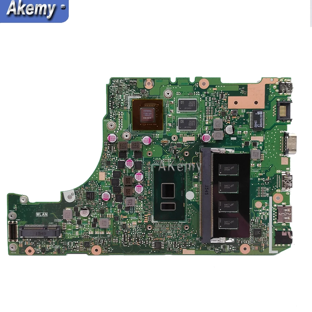 X302UJ с I3-6100 Процессор 4 Гб Оперативная память материнская плата для ASUS X302U X302UA X302UJ ноутбука Материнская плата версия 2,0 DDR4 4G X302UA-UJ основная