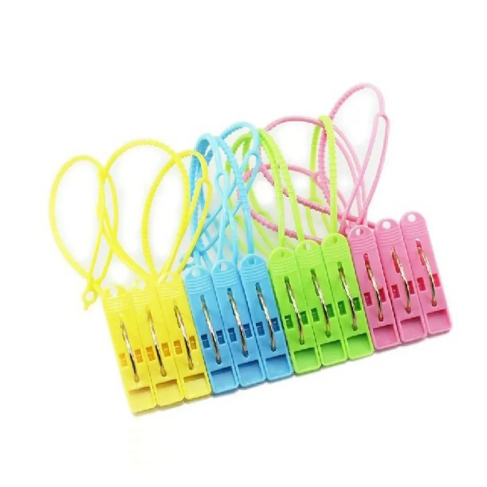 

Outdoor Camping Elastic Washing Line With 12 Clips Travel Portable Retractable Clothesline Home Socks Underwear Clothes Hanger