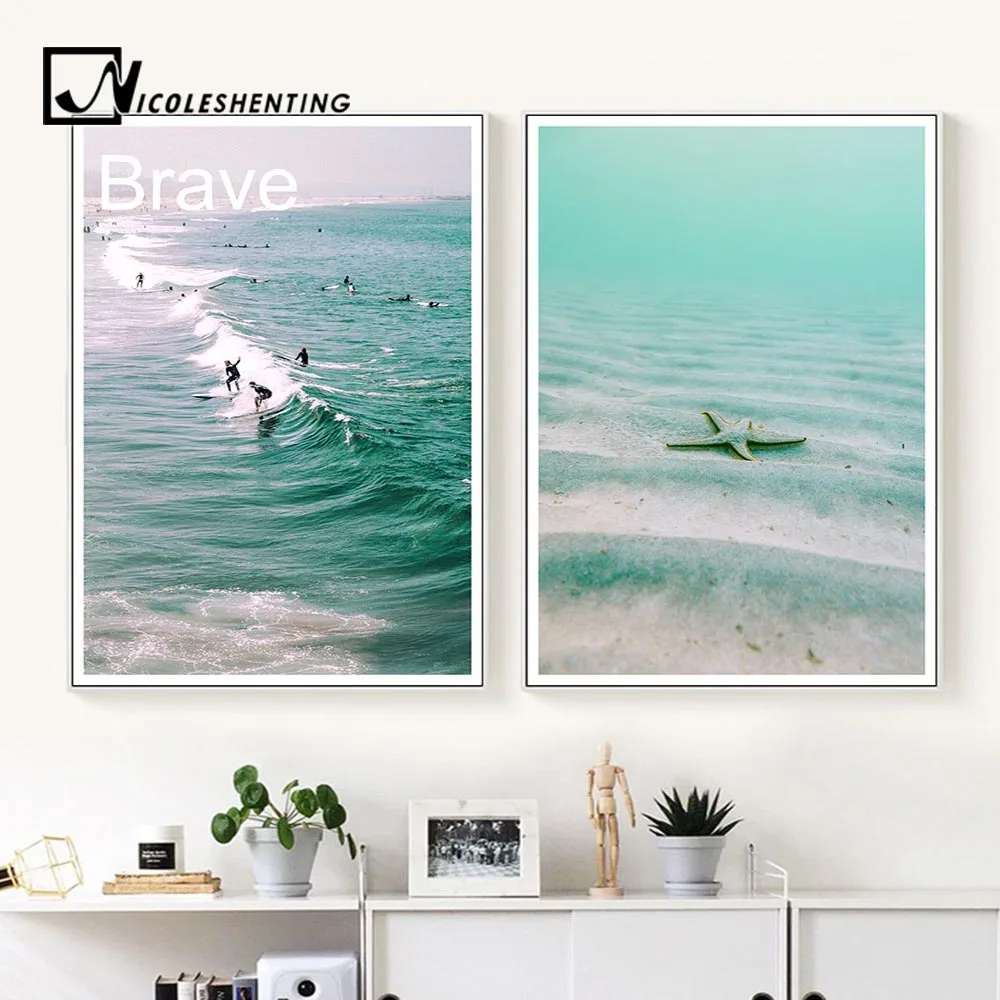 المحيط الشاطئ تصفح المشهد قماش ملصق تحفيزي إقتباس الفن طباعة Noridc نمط اللوحة جدار الصورة الحديثة ديكور المنزل المحيط الشاطئ تصفح المشهد قماش ملصق تحفيزي إقتباس الفن طباعة Noridc نمط اللوحة جدار الصورة الحديثة ديكور المنزل