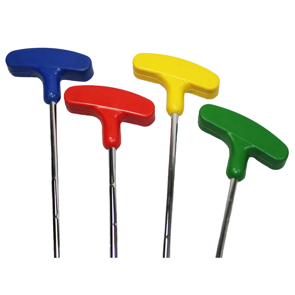 Golf colorful Kids Putter Club, Steel Shaft, Rubber Putter Head, 5 year