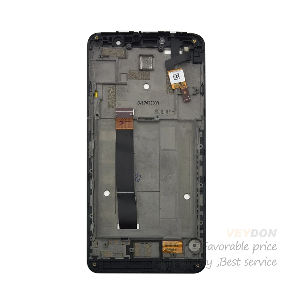 Alcatel OT9008  LCD Display With Frame (6)