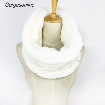 

Hot selling professional factory custom design Winter acryilc knitted cable snood scarf