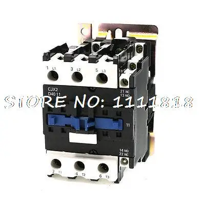 

36V Rated Coil Voltage 3 Phase 1NO+1NC CJX2-4011 Alternating Current Contactor