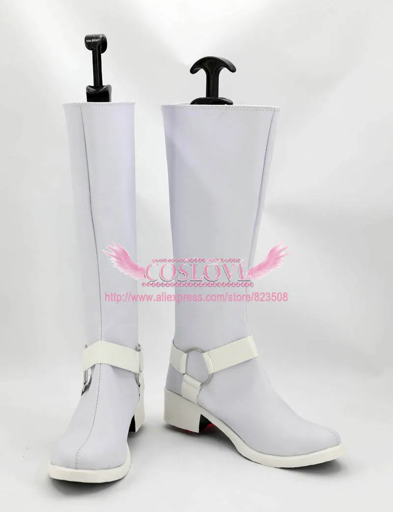 Persona 5 Fox Yusuke Kitagawa White Cosplay Shoes (3)