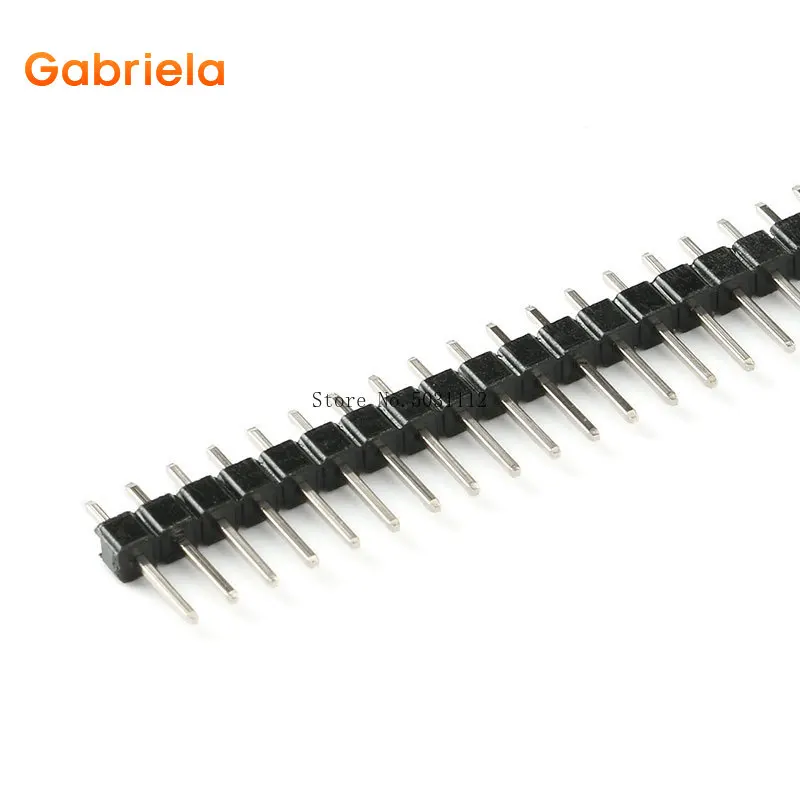20 шт. 10 пар 40 штифтов 1x40 / 2x40 Однорядный штыревой и гнездовой разъем 2 54 мм разъём PCB