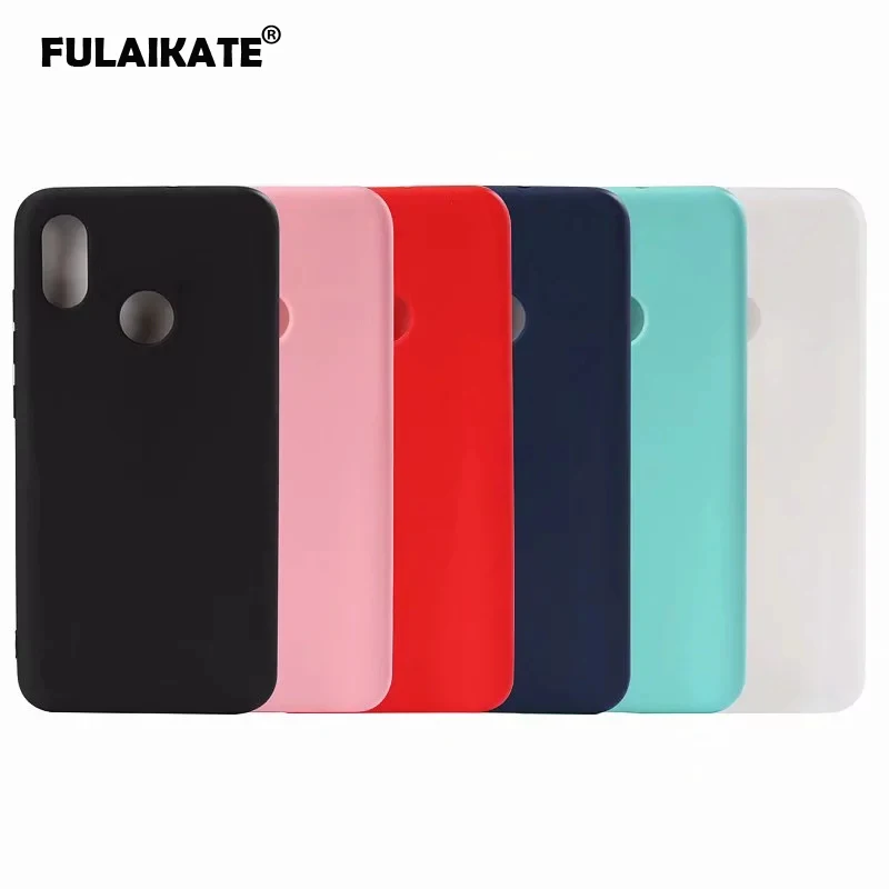 Матовый чехол FULAIKATE из ТПУ для Xiaomi MI 8 мягкая задняя крышка гибкие легкие