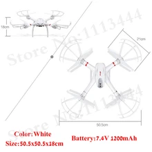 Dron 2.4G 6 axis Quadcopter MJX X101 Headless Mode FPV Drone With Camera HD RC Helicopter Quadrocopter
