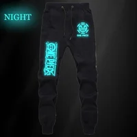 The Walking Dead Luminous Sports Straight Pants Summer Sweat Pockets Jogger Fitness Sports Breathable Pants Sporting Clothing fruit of the loom sweatpants