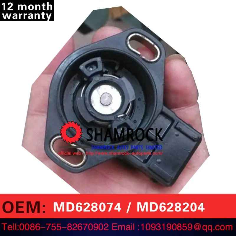 

Throttle Position Sensor TPS MD628074 / MD628204/5S5377/TH404/ TPS4183 fits for 2002-2007 Lancer / 2002-2007 Outlander / Pajero