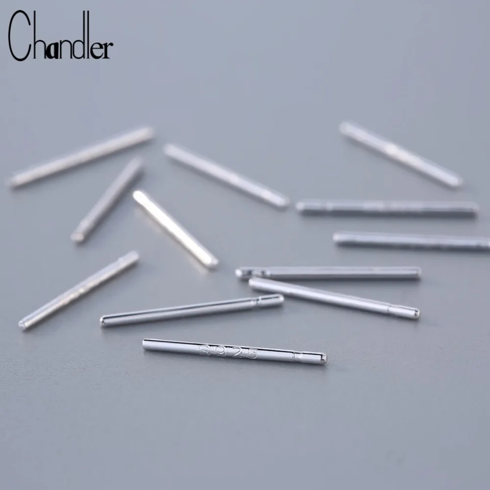 

Chandler Ear Stud Sticker Earpins Anti-allergy Anti-blocking 925 Stamp Wholesale Women Men Jewelry Accessary