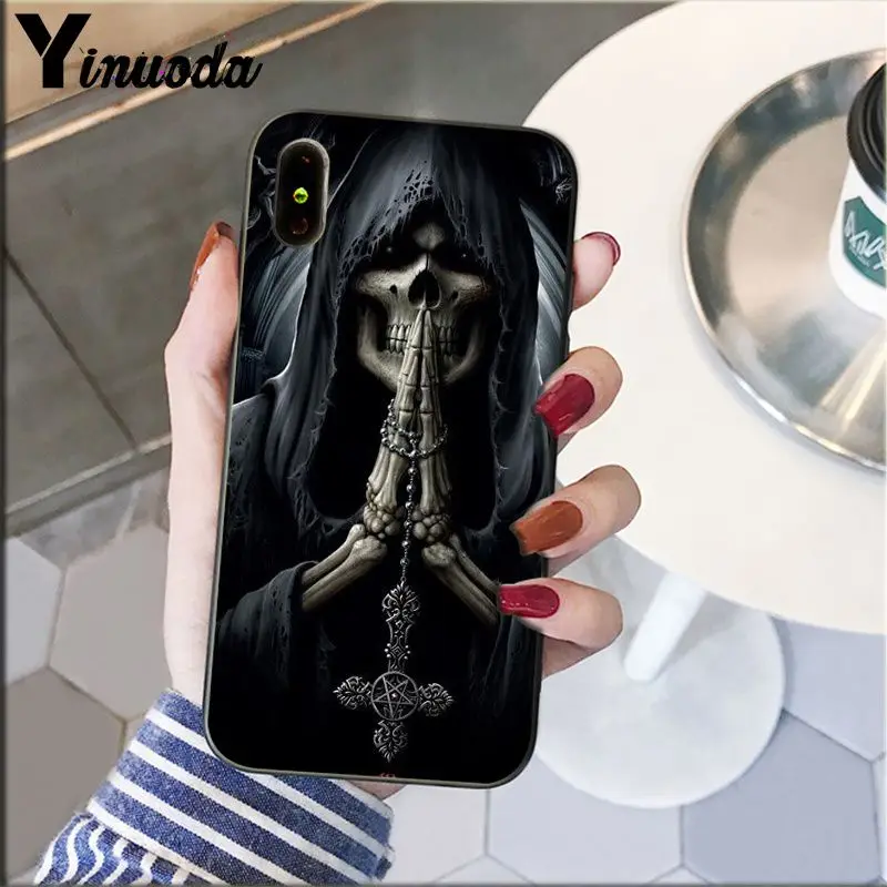 Grim reaper skull skeleton
