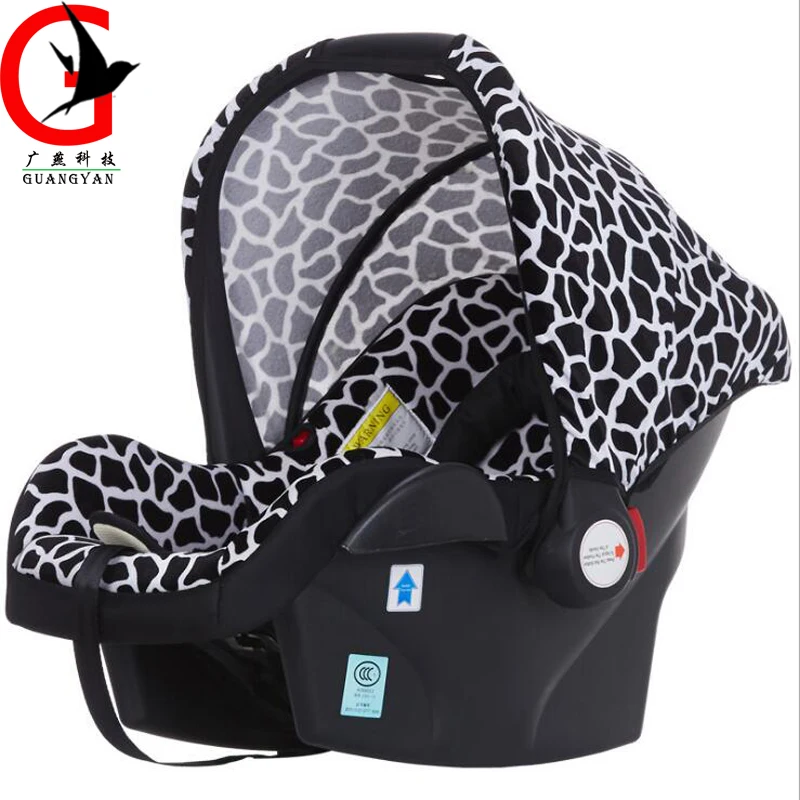 Baby basket style car child safety seat Newborn baby car with portable