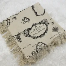 Детские Обёрточная бумага новорожденных Опора газета местных хлопок белый черный, конструкция новости, обновление Стёганое одеяло покрытие стола, одеяло