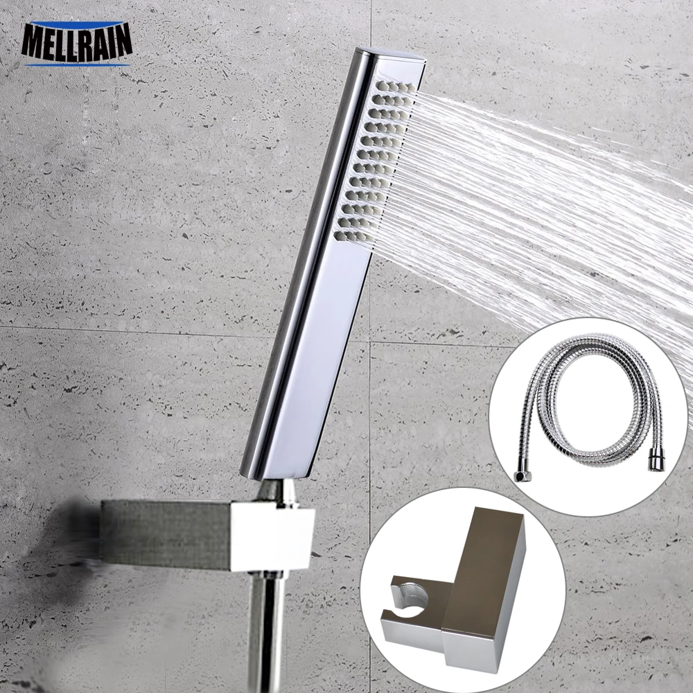 Quality brass hand hold shower head set with ABS shower holder & 1.5
