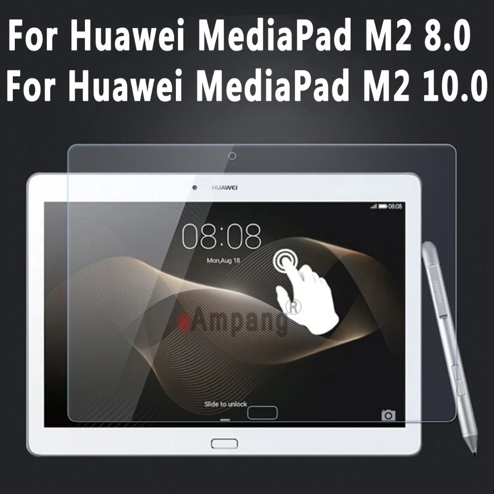 Tempered Glass For Huawei Mediapad M2 8.0 Transparent Screen Protective
