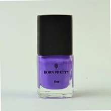 6 мл Born Pretty стемпинг ногтей покрытие маникюр Искусство штамп лак для ногтей Пластина Печать лак для живописи#8
