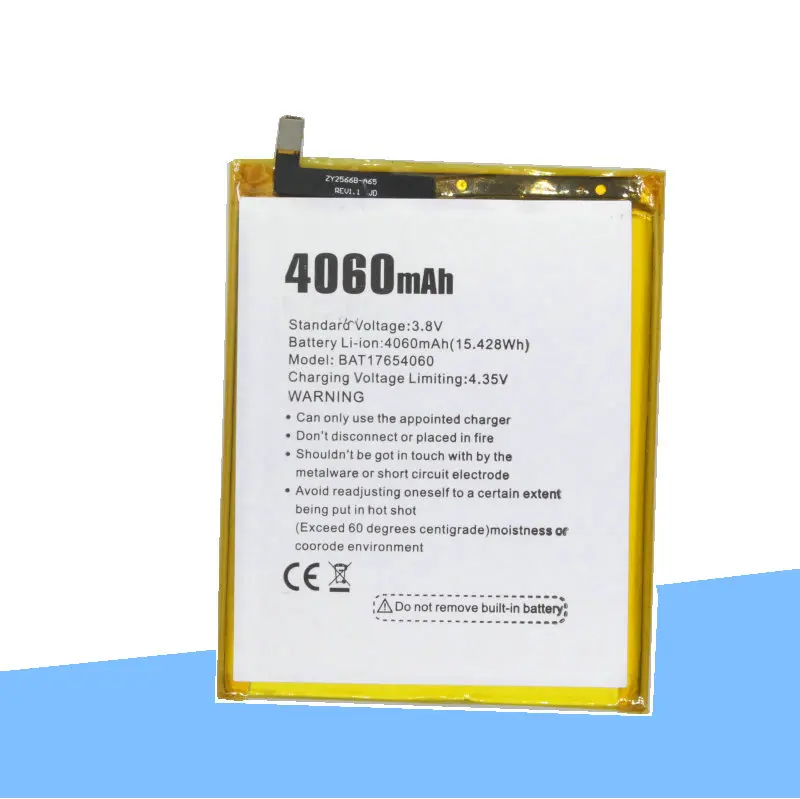 ISkyams 1x4060 мАч BAT17654060 Mix2 высококачественный Сменный аккумулятор для Doogee Mix 2