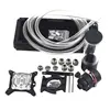 Pc Cpu Overclocking Water Cooling System Set 240B Radiator + Sc600 Pump + 190Mm Tank + 2M Tube + Cpu Block With Total Fitting ► Photo 1/6