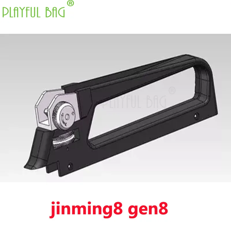 PB игривый сумка Индивидуальные оборудования Jinming MKM2 long32cm M16A2 3D печати круглый щиток fishbone воды пульки аксессуары OA45