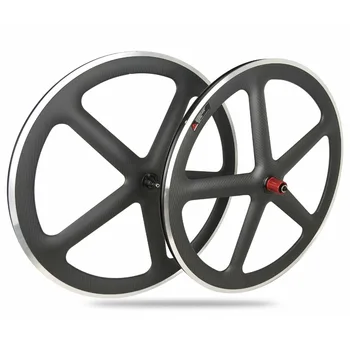 MIRACLE BIKE 3k matte Full Carbon alloy surface brake 5 Spoke Clincher wheels road/track/fixed gear wheel
MIRACLE BIKE 3k matte Full Carbon alloy surface brake 5 Spoke Clincher wheels road/track/fixed gear wheel