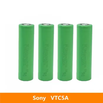 

4pcs 3.7V 18650 2600mah 35A Original For Sony US18650VTC5A VTC5A 3.6V IMR battery for Toy E-cig Torch Flashlight ect