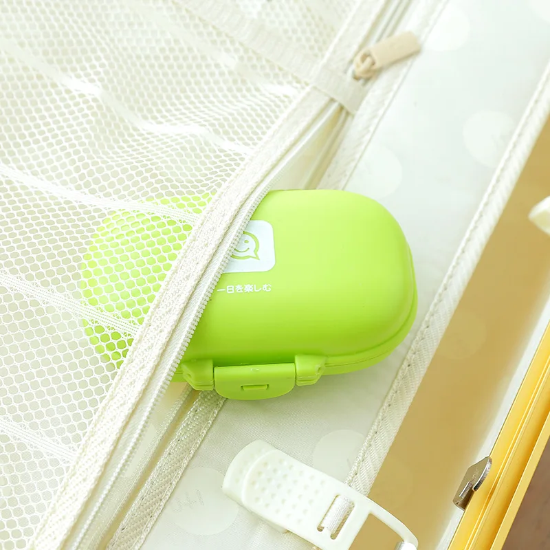 Sqinans المحمولة مختومة السفر الصابون مربع البلاستيك أطباق للصابون الحمام حامل الصابون في الهواء الطلق الصابون صندوق تخزين منظم