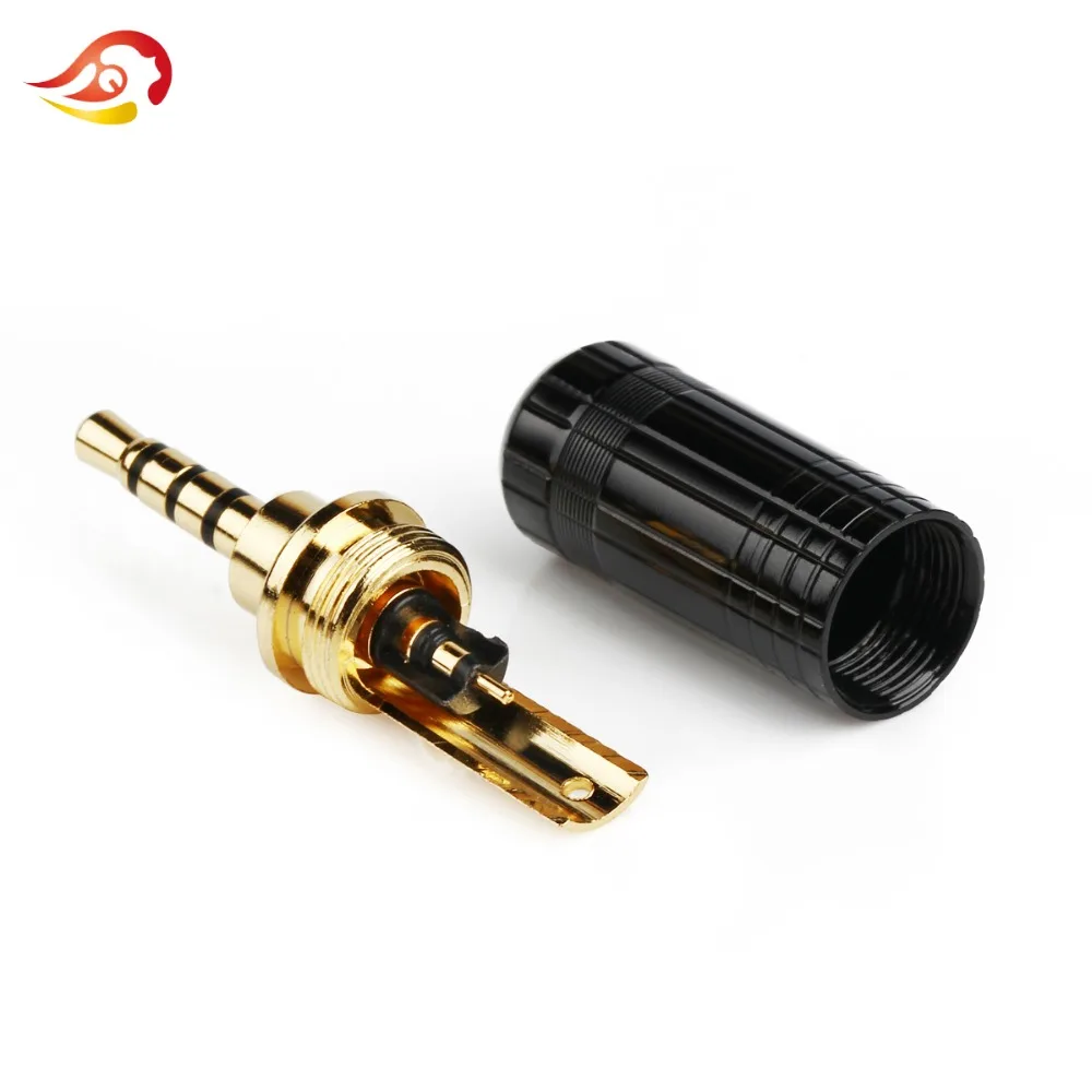 10pcs New High quality Golden 3 5mm 1 Male Plug to 2 Female Audio Splitter Adapter For PC Headphone Earphone MP4 Free Shipping