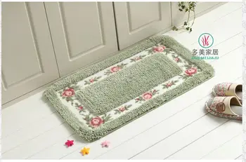 

Supply Enter The Door Mat Bedroom Hall Callosity Bathroom Entrance Antiskid Rug Water Sucking Carpet Countryside Coral Velvetnew