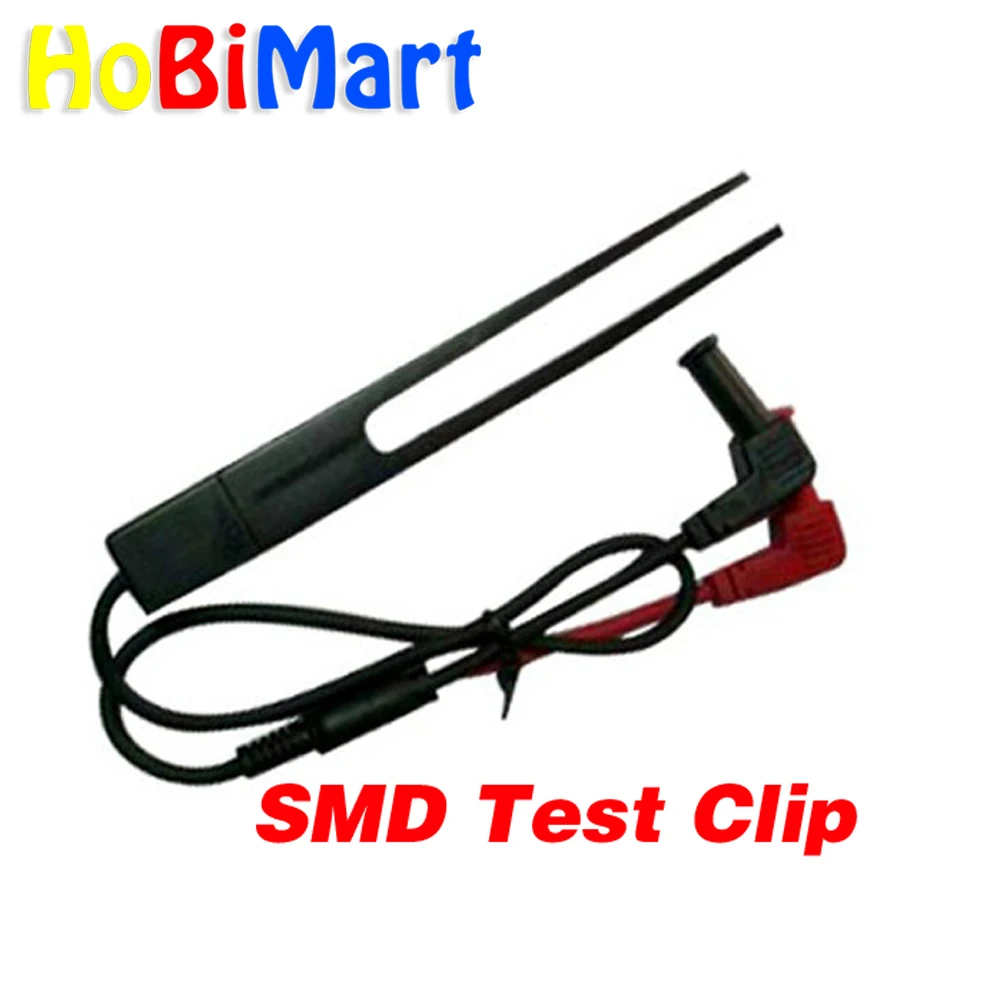 

2pcs/lot multimeter pens LCR test clip patch clamp resistor capacitor component SMD test clip meter prob #J300-1