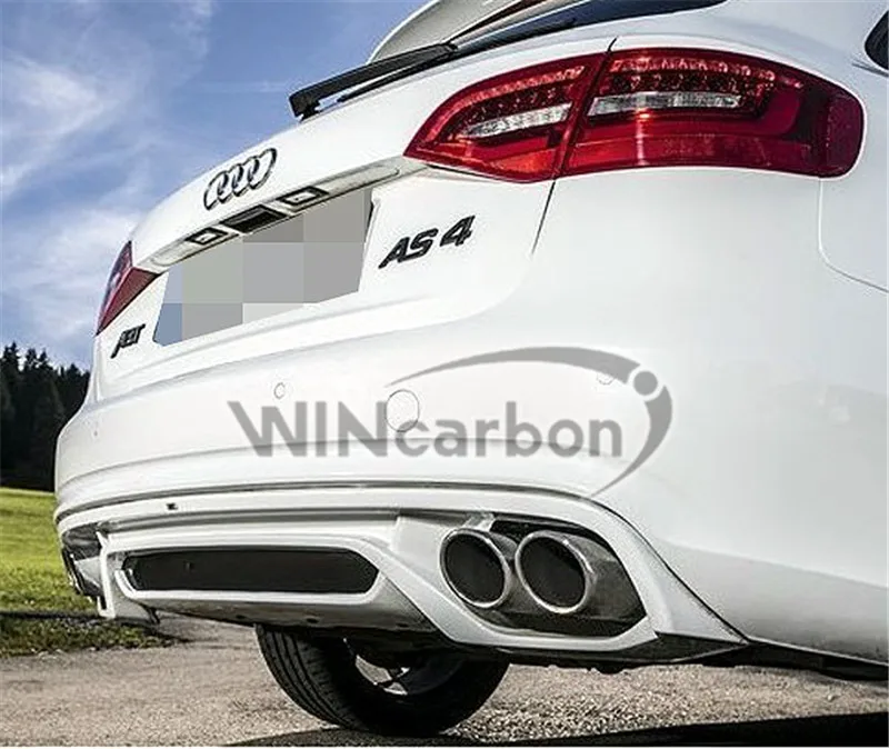 В стильный диффузор глушителя спойлер для AUDI A4 A4L B9 2013UP