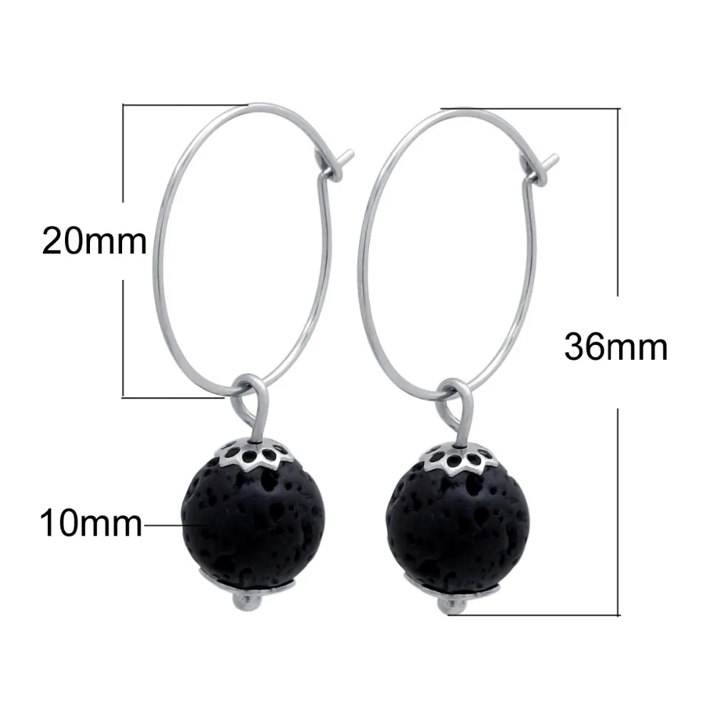 ZP-ES003-2 Lava Diffuser Earrings-1