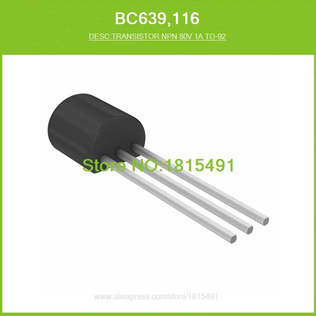 BC639 NPN Transistor: Pinout, Datasheet, And Equivalents, 40% OFF