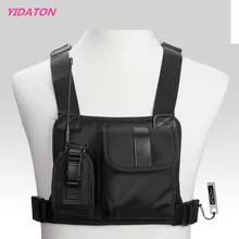 New walkie talkie chest pocket pack backpack handset radio Holder Bag for GP340 CP040 BF UV-5R 888S two way radios carry case  New walkie talkie chest pocket pack backpack handset radio Holder Bag for GP340 CP040 BF UV-5R 888S two way radios carry case