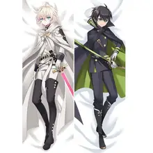 Япония Аниме последний Серафим MIKAELA Hyakuya& Yuichiro Throw Otaku Dakimakura подарки постельные принадлежности длинная подушка для объятий чехол 150x50 см