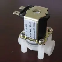 DC 24V Электрический электромагнитный клапан Магнитный N/C воды воздушный Впускной переключатель потока N/C 1/" для электрических аксессуаров