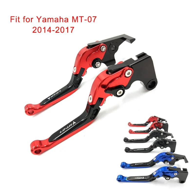 

Motorcycle Accessories For YAMAHA MT-07 MT07 2014 2015 2016 2017 2018 Adjustable Foldable Extendable Brake Clutch Levers MT-07