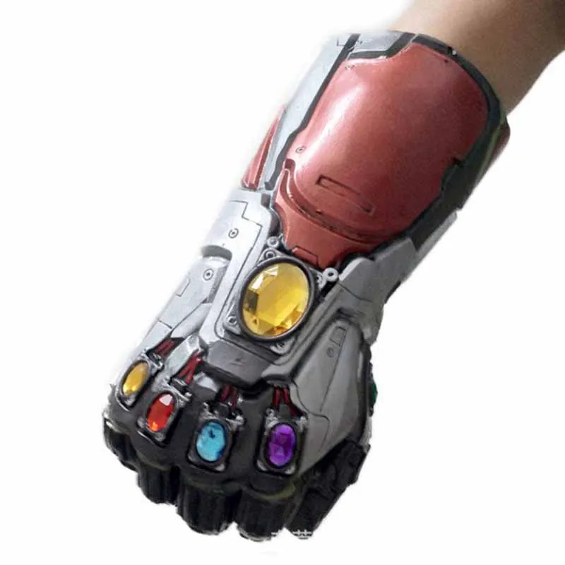

Marvel Gauntlet Avengers: Endgame 2 COLORS Iron Infinity PVC Action Figures Toys Cosplay 1:1 Avengers Ironman Gloves