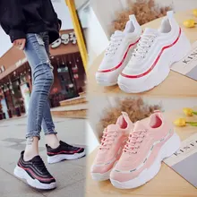 Маленькие белые туфли; повседневная обувь; женская обувь для колледжа; сезон весна; Новинка года; дышащая женская обувь